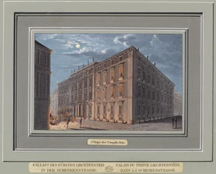 Palais du prince de Liechtenstein dans la Schenkenstrasse
